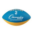 Champion Sports Champion Sports WF22 2 lbs Intermediate Size Football Trainer; Blue & Yellow WF22